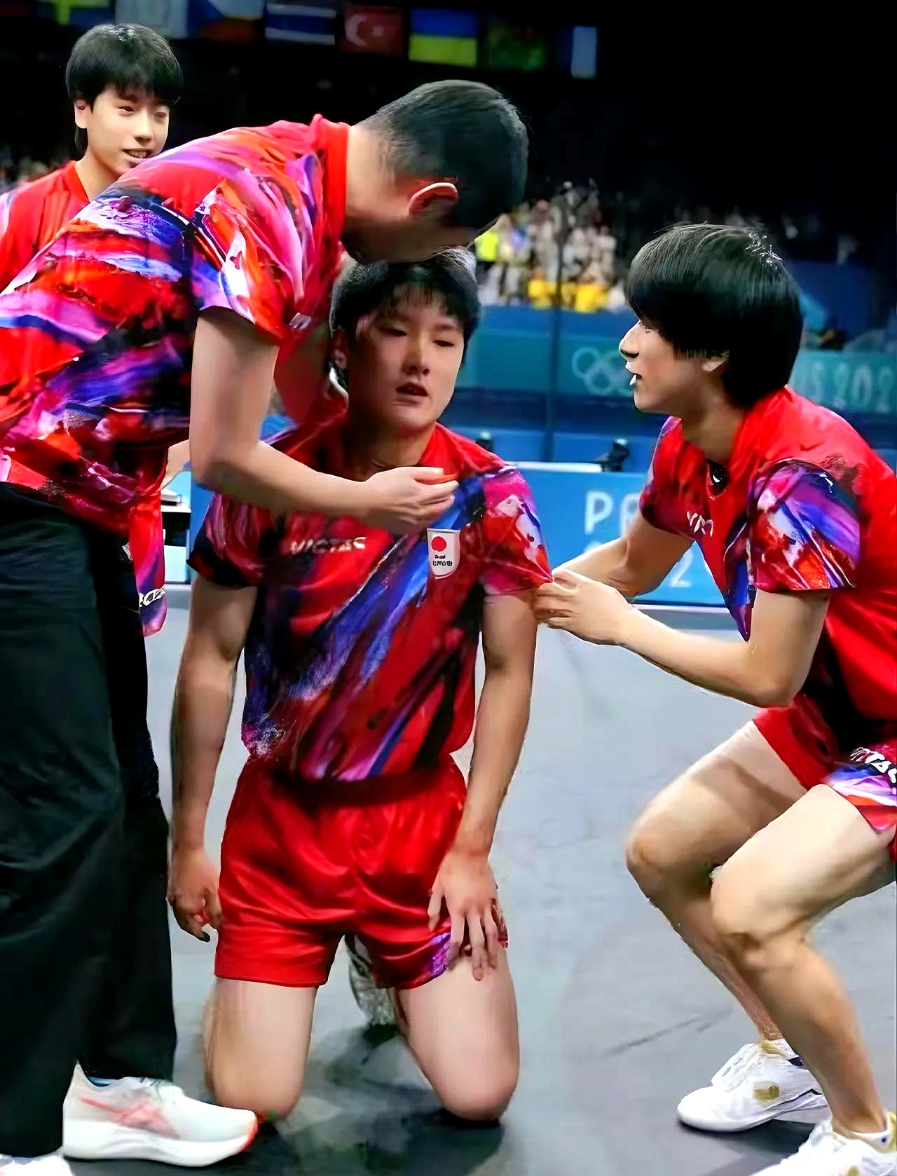 奥地利队碾压韩国队,张本智和点燃赛场 奥地利队碾压韩国队,张本智和点燃赛场